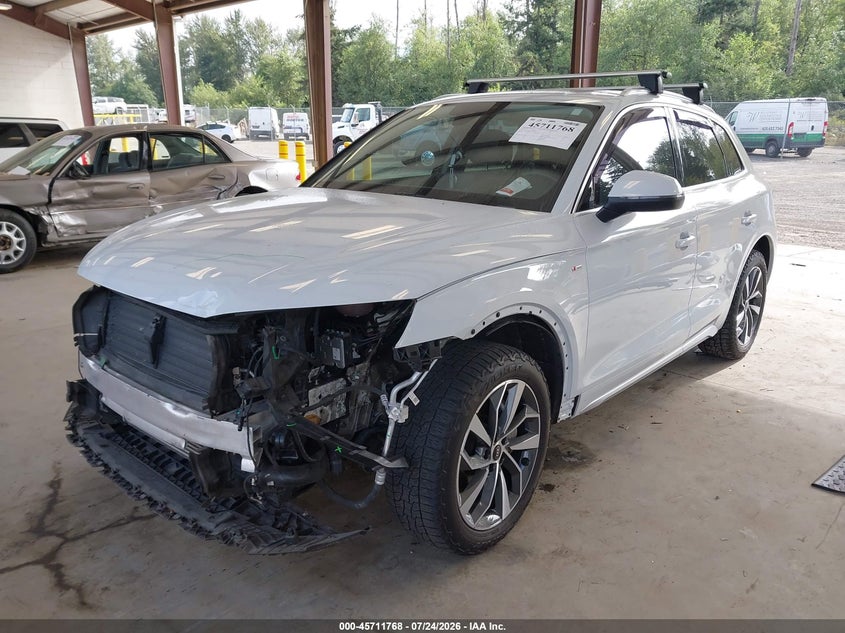 Vin: wa1eaafyxp2013384, lot: 46210424, audi q5 premium plus 45 tfsi s line quattro 20232