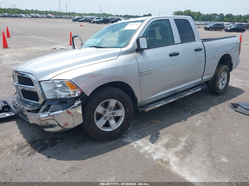 Vin: 1c6rr6fg0js239081, lot: 46210427, ram 1500 tradesman  4x2 6'4 box 20182