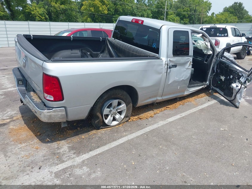 Vin: 1c6rr6fg0js239081, lot: 46210427, ram 1500 tradesman  4x2 6'4 box 20184