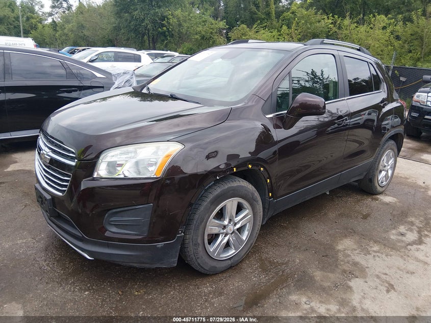 Vin: kl7cjlsb3gb613655, lot: 46210431, chevrolet trax lt 20162