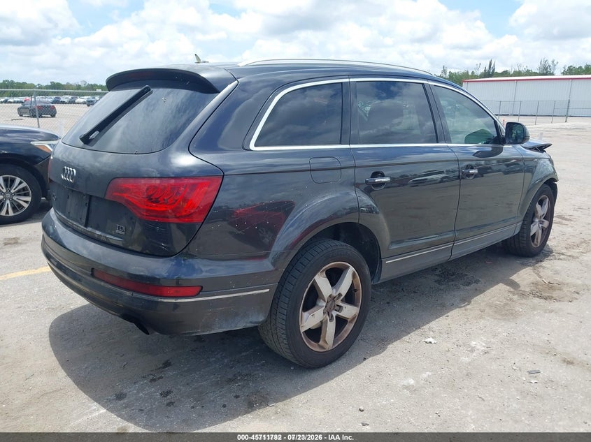 2012 AUDI Q7 auction photo 4