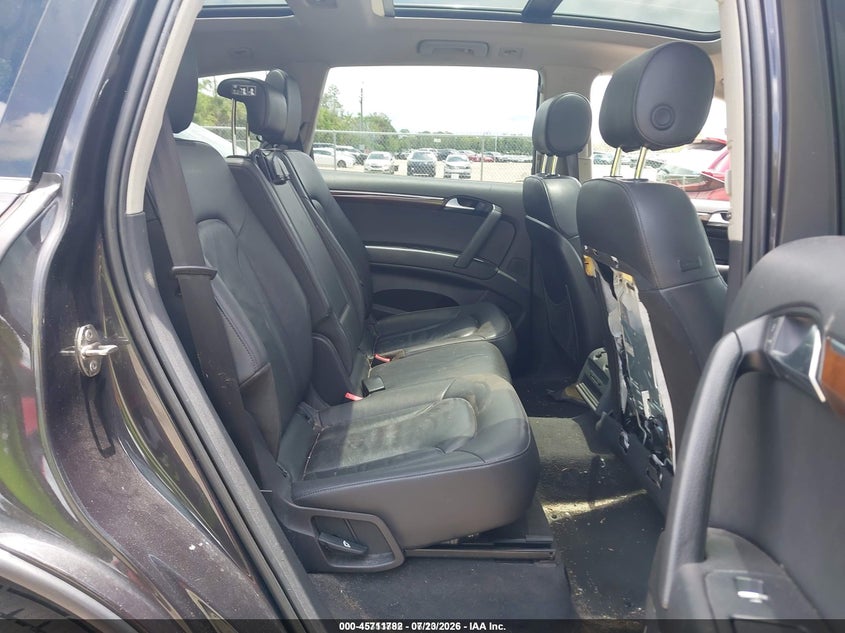 2012 AUDI Q7 auction photo 8