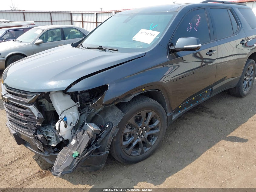 Vin: 1gnevjkw2mj101210, lot: 46210440, chevrolet traverse awd rs 20212