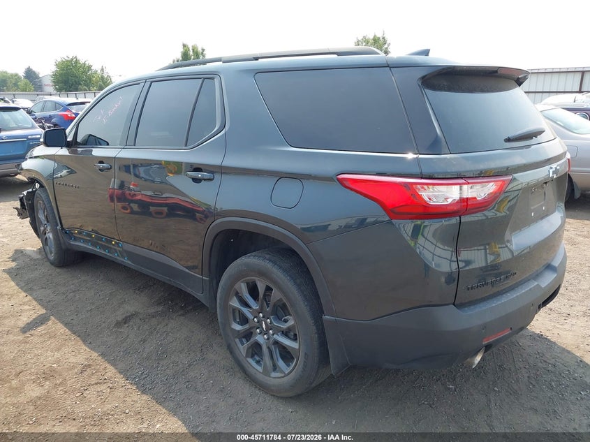 Vin: 1gnevjkw2mj101210, lot: 46210440, chevrolet traverse awd rs 20213