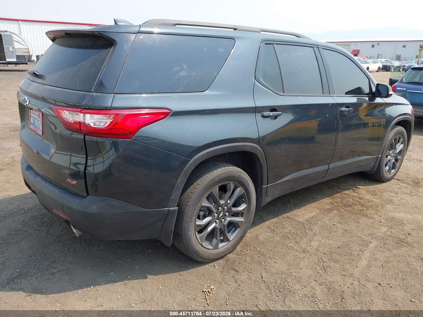 Vin: 1gnevjkw2mj101210, lot: 46210440, chevrolet traverse awd rs 20214