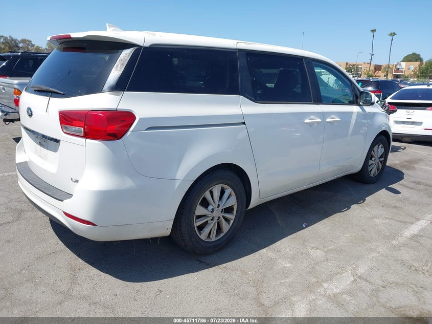 Vin: kndmb5c15h6245687, lot: 46210442, kia sedona lx 20174