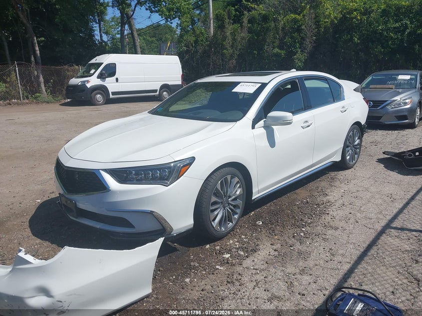 Vin: jh4kc1f50jc000216, lot: 46210451, acura rlx 20182
