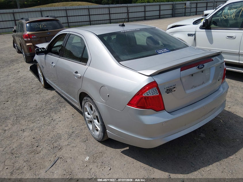 Vin: 3fahp0ha5cr124481, lot: 46210483, ford fusion se 20123