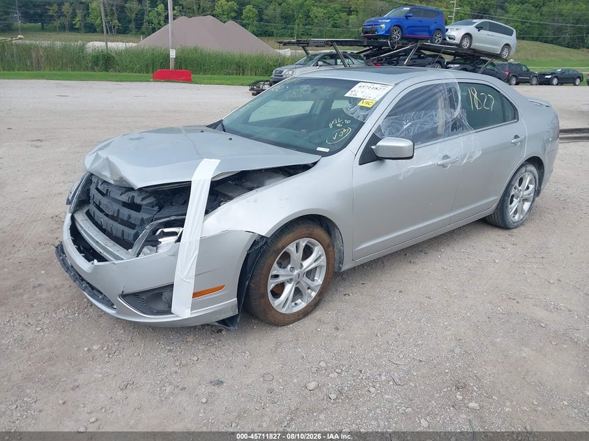 Vin: 3fahp0ha5cr124481, lot: 46210483, ford fusion se 20122