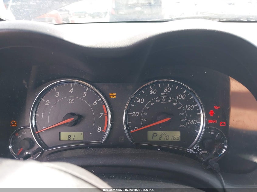 2013 TOYOTA COROLLA auction photo 7