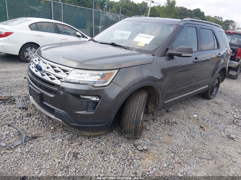 Vin: 1fm5k8d86kgb37075, lot: 46210520, ford explorer xlt 20192