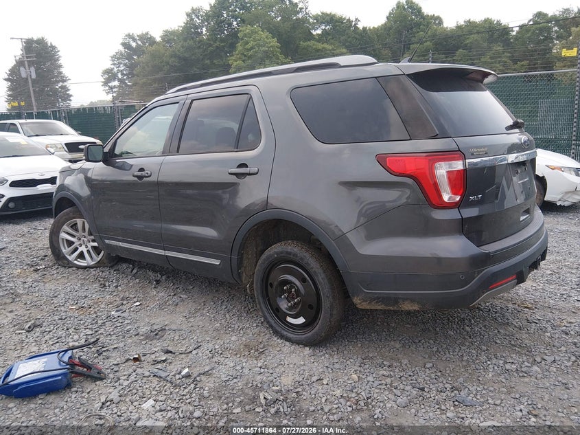 Vin: 1fm5k8d86kgb37075, lot: 46210520, ford explorer xlt 20193