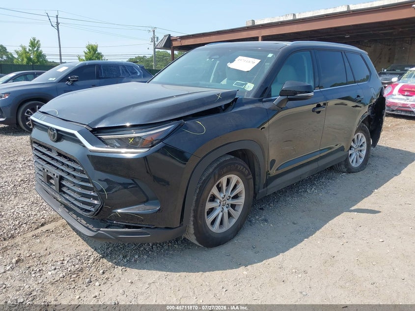 Vin: 5tdaaab58ss074959, lot: 46210526, toyota grand highlander xle 20252