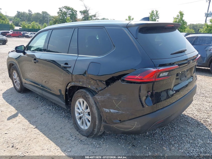 Vin: 5tdaaab58ss074959, lot: 46210526, toyota grand highlander xle 20253