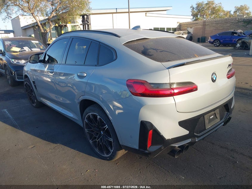 Vin: 5ym23ec0xn9j54234, lot: 46210541, bmw x4 m 20223