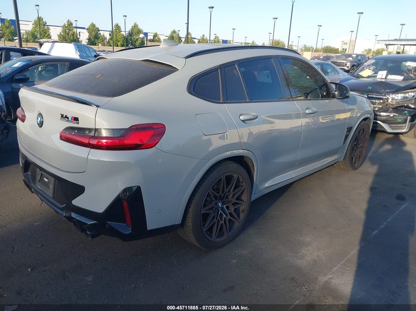 Vin: 5ym23ec0xn9j54234, lot: 46210541, bmw x4 m 20224