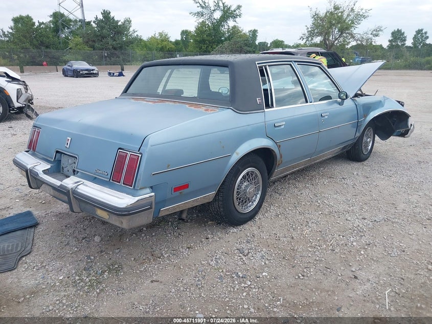 1987 OLDSMOBILE CUTLASS SUPREME auction photo 4