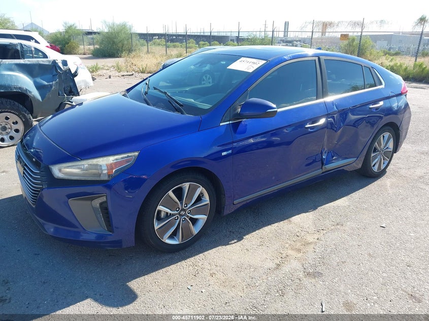 2019 HYUNDAI IONIQ HYBRID auction photo 2