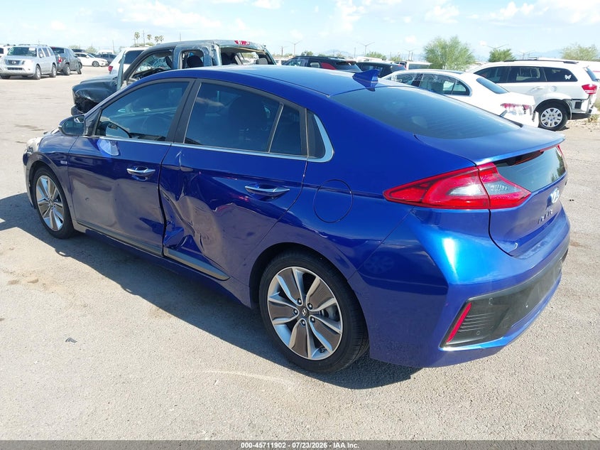 2019 HYUNDAI IONIQ HYBRID auction photo 3
