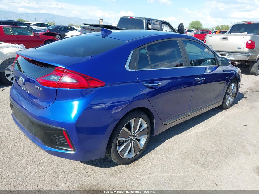 2019 HYUNDAI IONIQ HYBRID auction photo 4