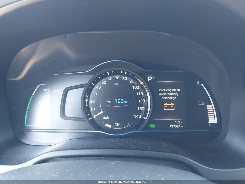 2019 HYUNDAI IONIQ HYBRID auction photo 7