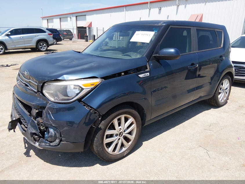 Vin: kndjp3a54j7591678, lot: 46210567, kia soul + 20182