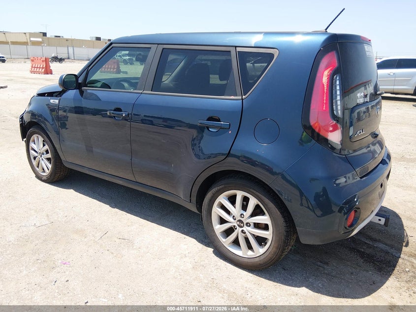 Vin: kndjp3a54j7591678, lot: 46210567, kia soul + 20183