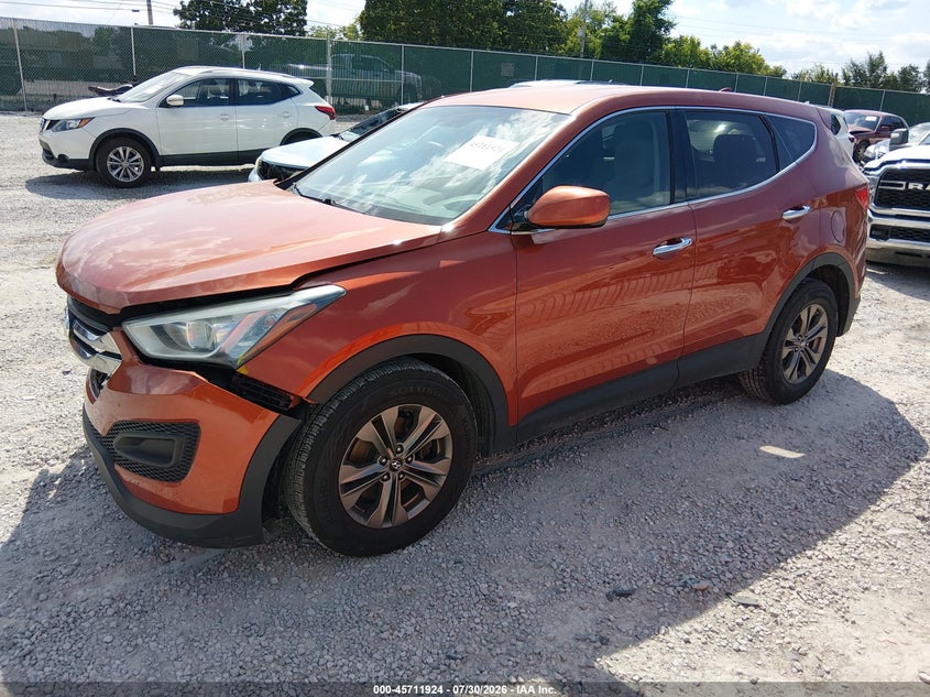 2013 Hyundai Santa Fe Sport, Right Front, IAAI, VIN 5XYZT3LB5DG011735 — photo 2