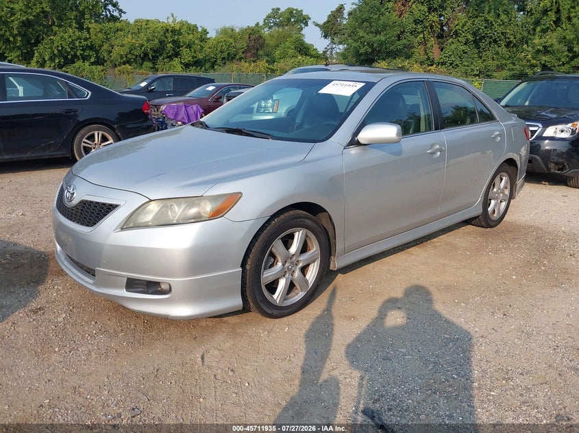 2007 Toyota Camry Se V6, Normal Wear & Tear, IAAI, VIN 4T1BK46K57U015627 — photo 2