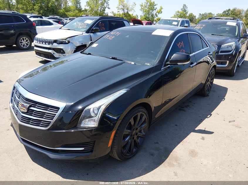Vin: 1g6ah5sxxh0154783, lot: 46210594, cadillac ats luxury 20172