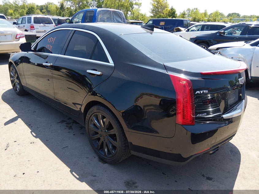 Vin: 1g6ah5sxxh0154783, lot: 46210594, cadillac ats luxury 20173