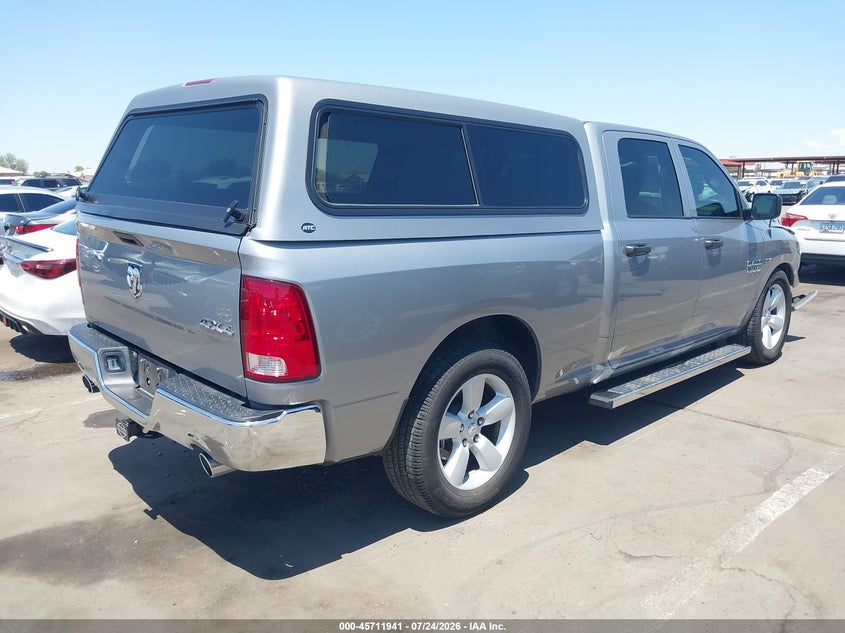 Vin: 1c6rr7st7ps586747, lot: 46210597, ram 1500 classic tradesman  4x4 6'4 box 20234