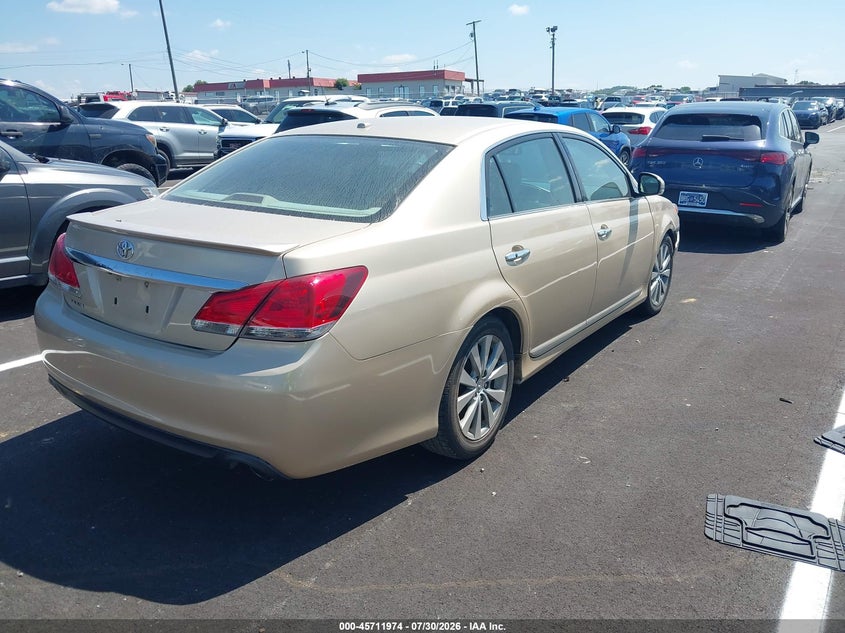 Vin: 4t1bk3db1cu462799, lot: 46210630, toyota avalon limited 20124