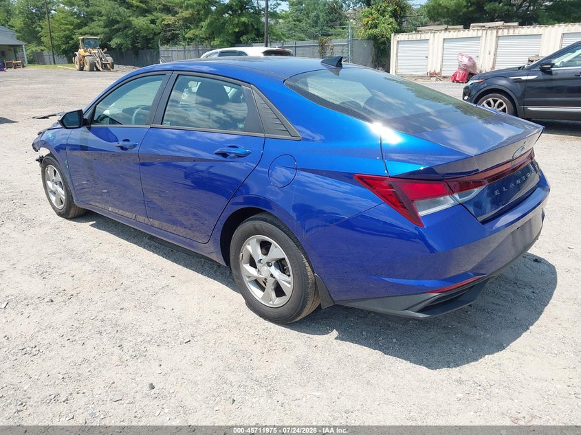 2022 HYUNDAI ELANTRA auction photo 3