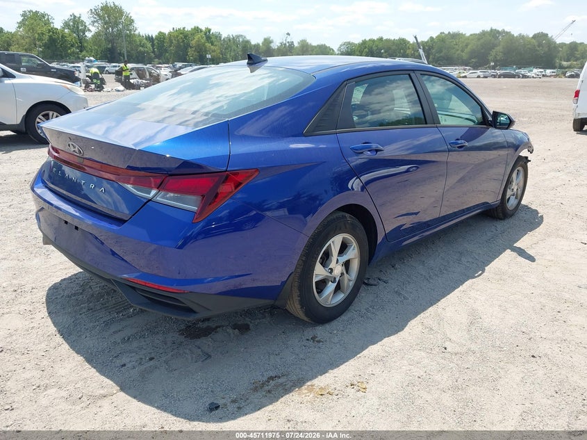 2022 HYUNDAI ELANTRA auction photo 4