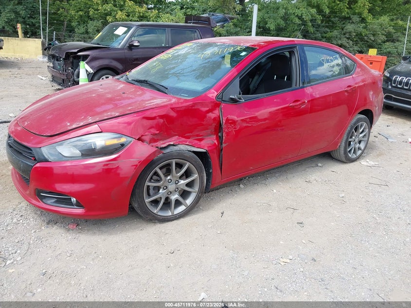Vin: 1c3cdfbb2ed863258, lot: 46210632, dodge dart sxt 20142