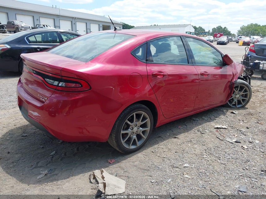 Vin: 1c3cdfbb2ed863258, lot: 46210632, dodge dart sxt 20144