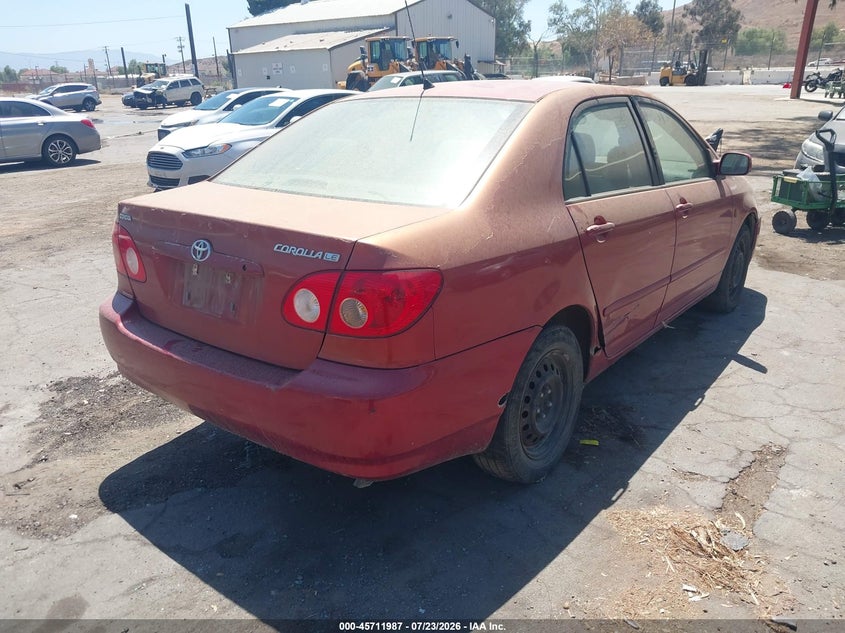 2007 TOYOTA COROLLA auction photo 4