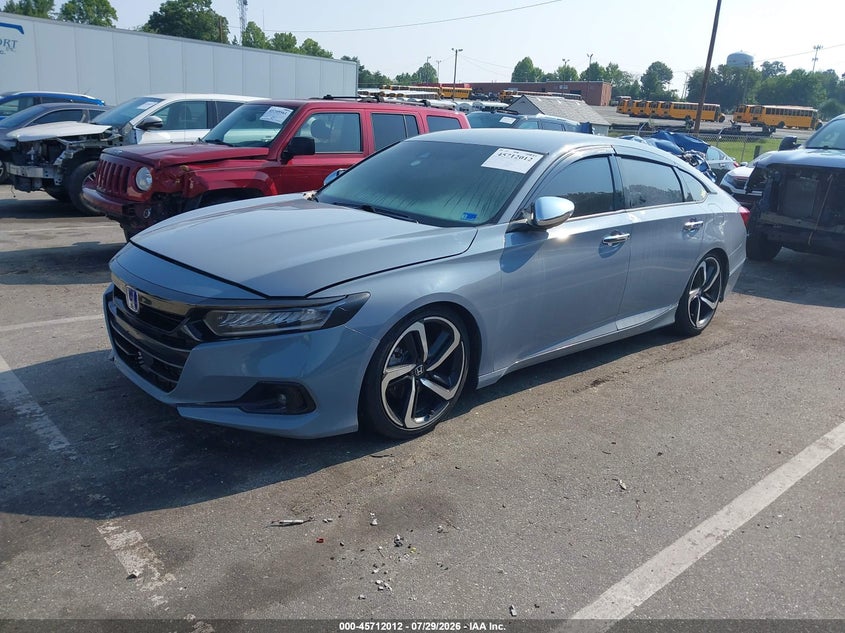 Vin: 1hgcv1f41ma056125, lot: 46210668, honda accord sport special edition 20212