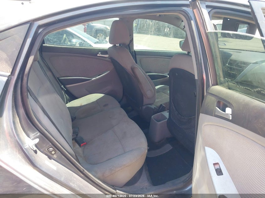 2012 HYUNDAI ACCENT auction photo 8
