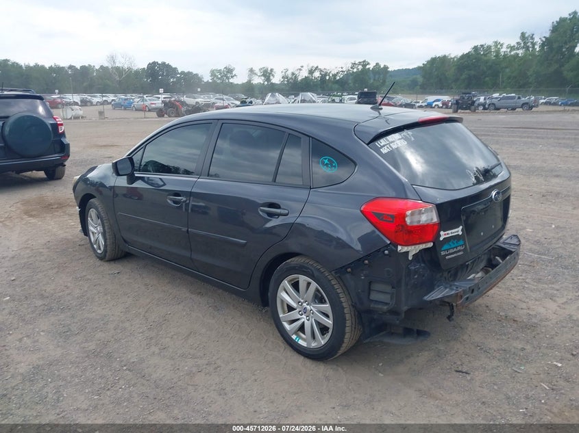 2016 SUBARU IMPREZA — zdjęcie 3