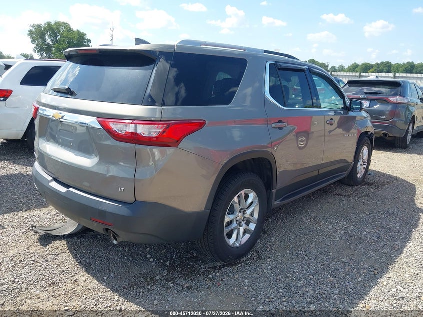 Vin: 1gnergkw0jj230775, lot: 46210686, chevrolet traverse lt cloth 20184