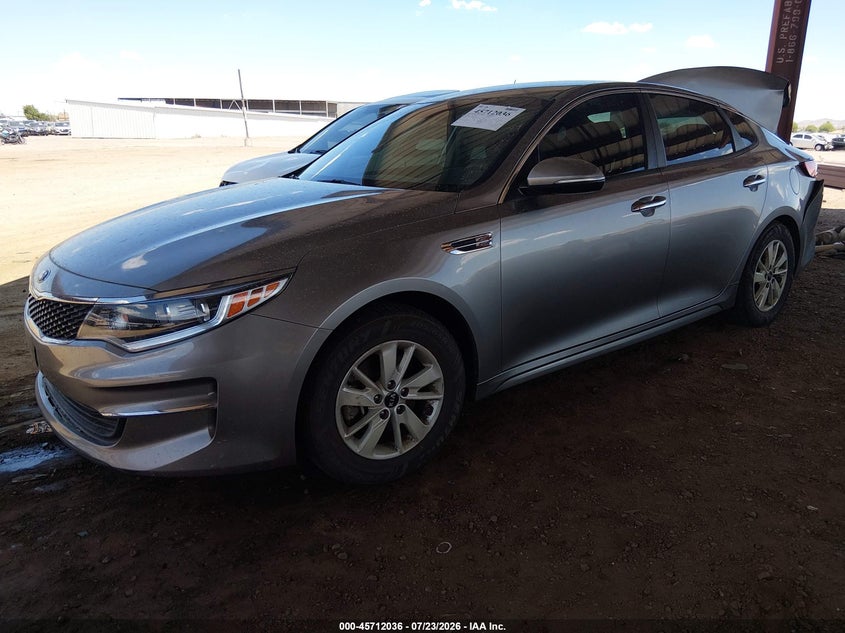 Vin: 5xxgt4033jg206139, lot: 46210692, kia optima 20182