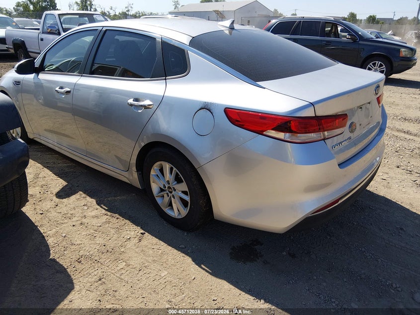 Vin: 5xxgt4l35jg186363, lot: 46210694, kia optima lx 20183