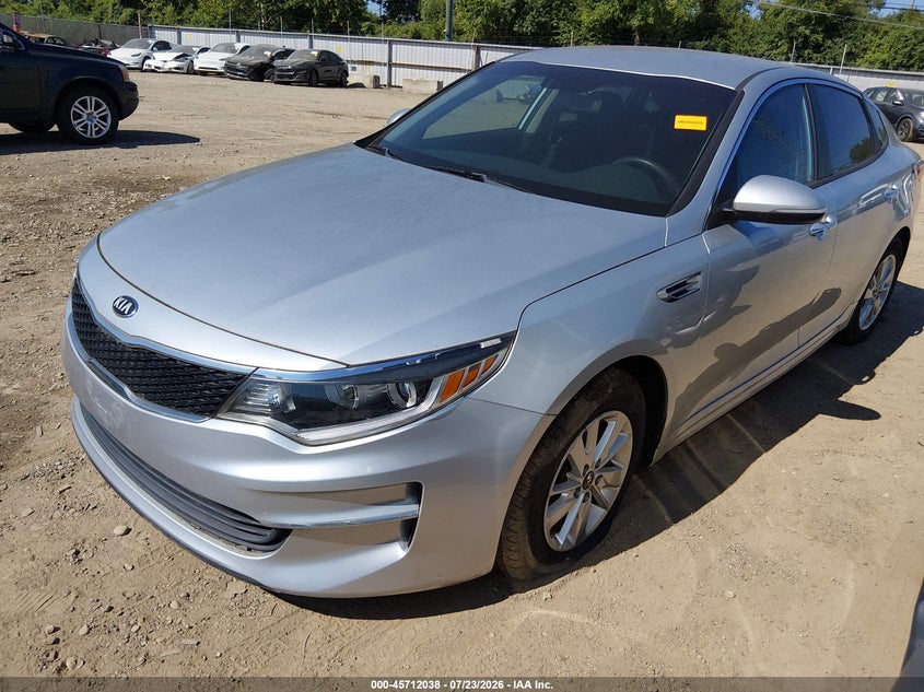 Vin: 5xxgt4l35jg186363, lot: 46210694, kia optima lx 20182