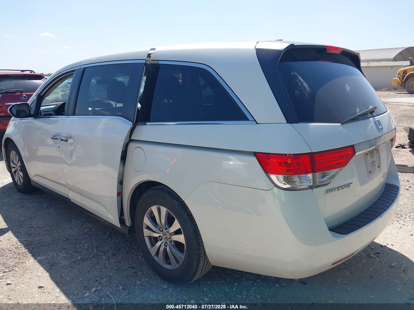 Vin: 5fnrl5h6xfb081166, lot: 46210696, honda odyssey ex-l 20153