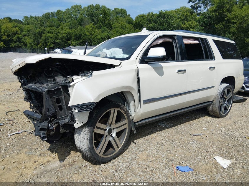 Vin: 1gys4tkj3fr611384, lot: 46210699, cadillac escalade esv premium 20152