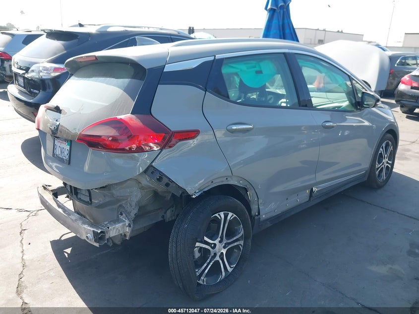 Vin: 1g1fz6s05k4111325, lot: 46210703, chevrolet bolt ev premier 20194