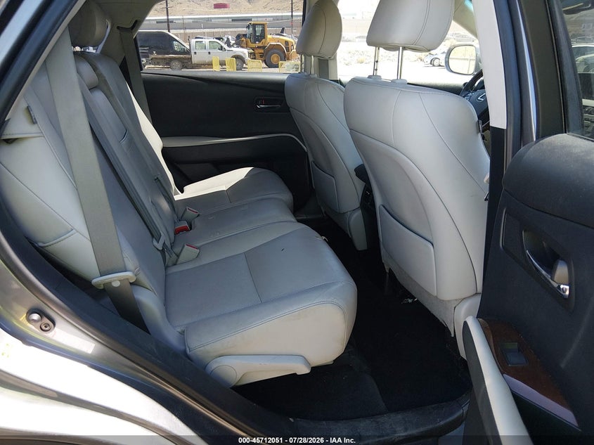2012 LEXUS RX 450H auction photo 8