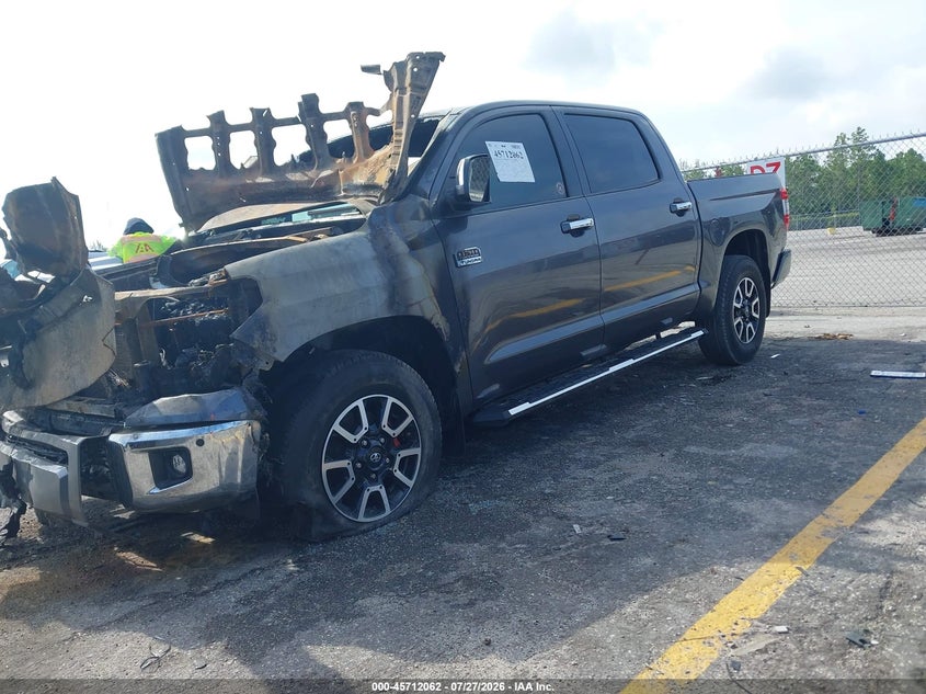 Vin: 5tfgy5f18lx260629, lot: 46210718, toyota tundra 1794 edition 20202
